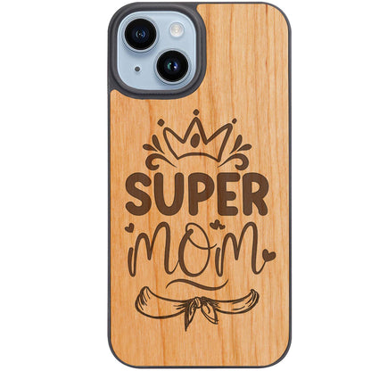 Super Mom 2 - Engraved Phone Case