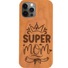 Super Mom 2 - Engraved Phone Case for iPhone 15/iPhone 15 Plus/iPhone 15 Pro/iPhone 15 Pro Max/iPhone 14/
    iPhone 14 Plus/iPhone 14 Pro/iPhone 14 Pro Max/iPhone 13/iPhone 13 Mini/
    iPhone 13 Pro/iPhone 13 Pro Max/iPhone 12 Mini/iPhone 12/
    iPhone 12 Pro Max/iPhone 11/iPhone 11 Pro/iPhone 11 Pro Max/iPhone X/Xs Universal/iPhone XR/iPhone Xs Max/
    Samsung S23/Samsung S23 Plus/Samsung S23 Ultra/Samsung S22/Samsung S22 Plus/Samsung S22 Ultra/Samsung S21