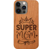 Super Mom 2 - Engraved Phone Case for iPhone 15/iPhone 15 Plus/iPhone 15 Pro/iPhone 15 Pro Max/iPhone 14/
    iPhone 14 Plus/iPhone 14 Pro/iPhone 14 Pro Max/iPhone 13/iPhone 13 Mini/
    iPhone 13 Pro/iPhone 13 Pro Max/iPhone 12 Mini/iPhone 12/
    iPhone 12 Pro Max/iPhone 11/iPhone 11 Pro/iPhone 11 Pro Max/iPhone X/Xs Universal/iPhone XR/iPhone Xs Max/
    Samsung S23/Samsung S23 Plus/Samsung S23 Ultra/Samsung S22/Samsung S22 Plus/Samsung S22 Ultra/Samsung S21