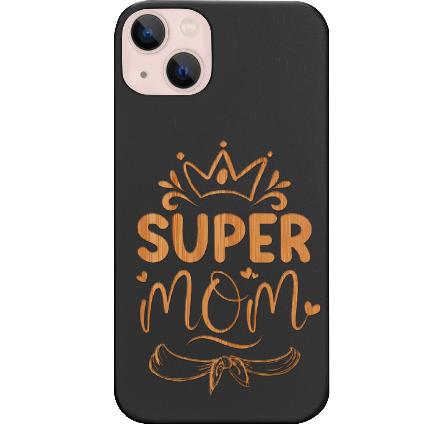 Super Mom 2 - Engraved Phone Case for iPhone 15/iPhone 15 Plus/iPhone 15 Pro/iPhone 15 Pro Max/iPhone 14/
    iPhone 14 Plus/iPhone 14 Pro/iPhone 14 Pro Max/iPhone 13/iPhone 13 Mini/
    iPhone 13 Pro/iPhone 13 Pro Max/iPhone 12 Mini/iPhone 12/
    iPhone 12 Pro Max/iPhone 11/iPhone 11 Pro/iPhone 11 Pro Max/iPhone X/Xs Universal/iPhone XR/iPhone Xs Max/
    Samsung S23/Samsung S23 Plus/Samsung S23 Ultra/Samsung S22/Samsung S22 Plus/Samsung S22 Ultra/Samsung S21