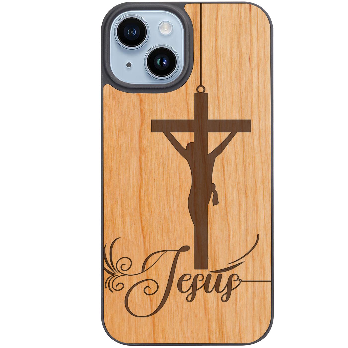 The Holy Cross - Engraved Phone Case