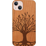 Tree with Root - Engraved Phone Case
