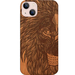 Tribal Lion - Engraved Phone Case