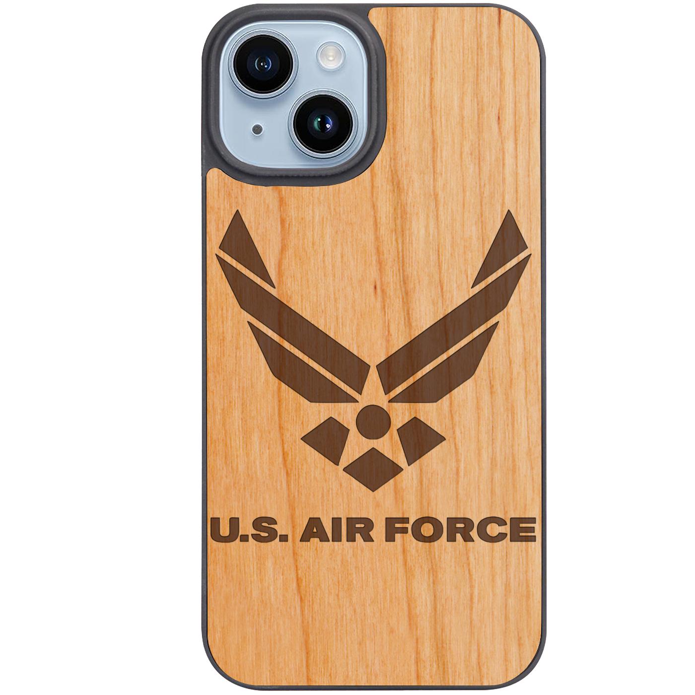 U.S. Airforce - Engraved Phone Case