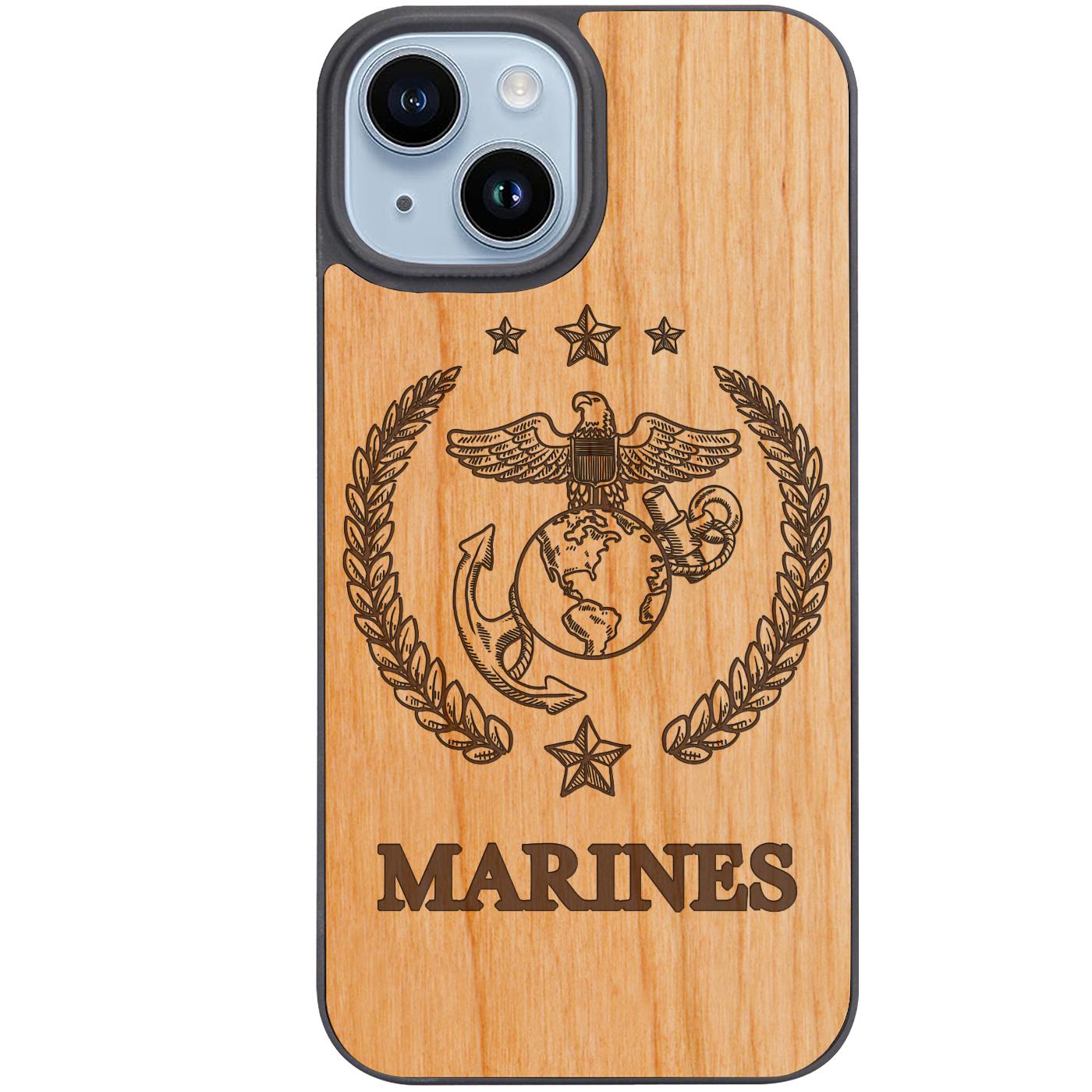 U.S. Marines 2 - Engraved Phone Case