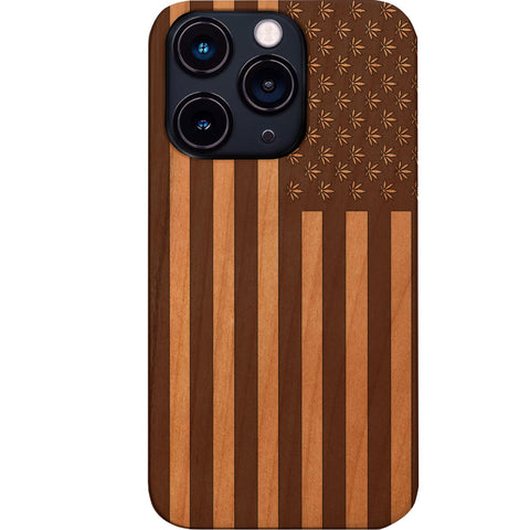 USA Flag Marijuana - Engraved Phone Case for iPhone 15/iPhone 15 Plus/iPhone 15 Pro/iPhone 15 Pro Max/iPhone 14/
    iPhone 14 Plus/iPhone 14 Pro/iPhone 14 Pro Max/iPhone 13/iPhone 13 Mini/
    iPhone 13 Pro/iPhone 13 Pro Max/iPhone 12 Mini/iPhone 12/
    iPhone 12 Pro Max/iPhone 11/iPhone 11 Pro/iPhone 11 Pro Max/iPhone X/Xs Universal/iPhone XR/iPhone Xs Max/
    Samsung S23/Samsung S23 Plus/Samsung S23 Ultra/Samsung S22/Samsung S22 Plus/Samsung S22 Ultra/Samsung S21