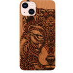 Wolf Face Half - UV Color Printed Phone Case