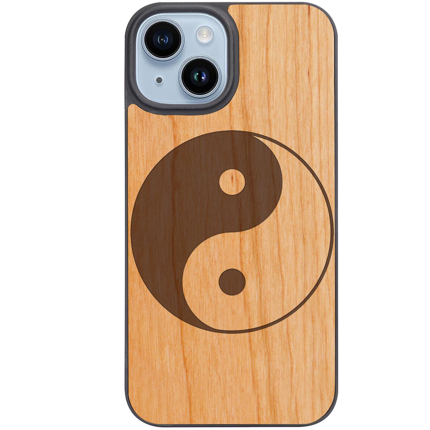 Yin Yang - Engraved Phone Case