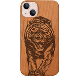 Angry Tiger - Engraved Phone Case