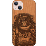 Astronaut Monkey - Engraved Phone Case