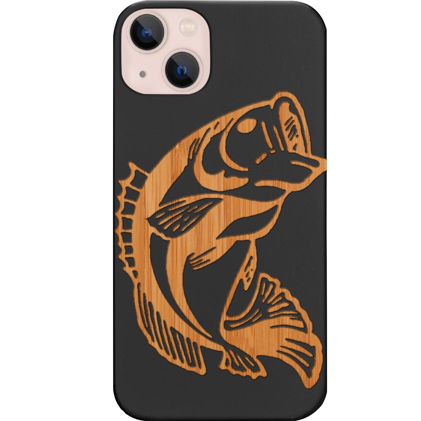  iPhone XR Bass Fishing Lake Mens or Boys Vintage Fishing Retro  Sunset Case : Cell Phones & Accessories