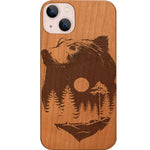 Bear Landscape 1 - Engraved Phone Case