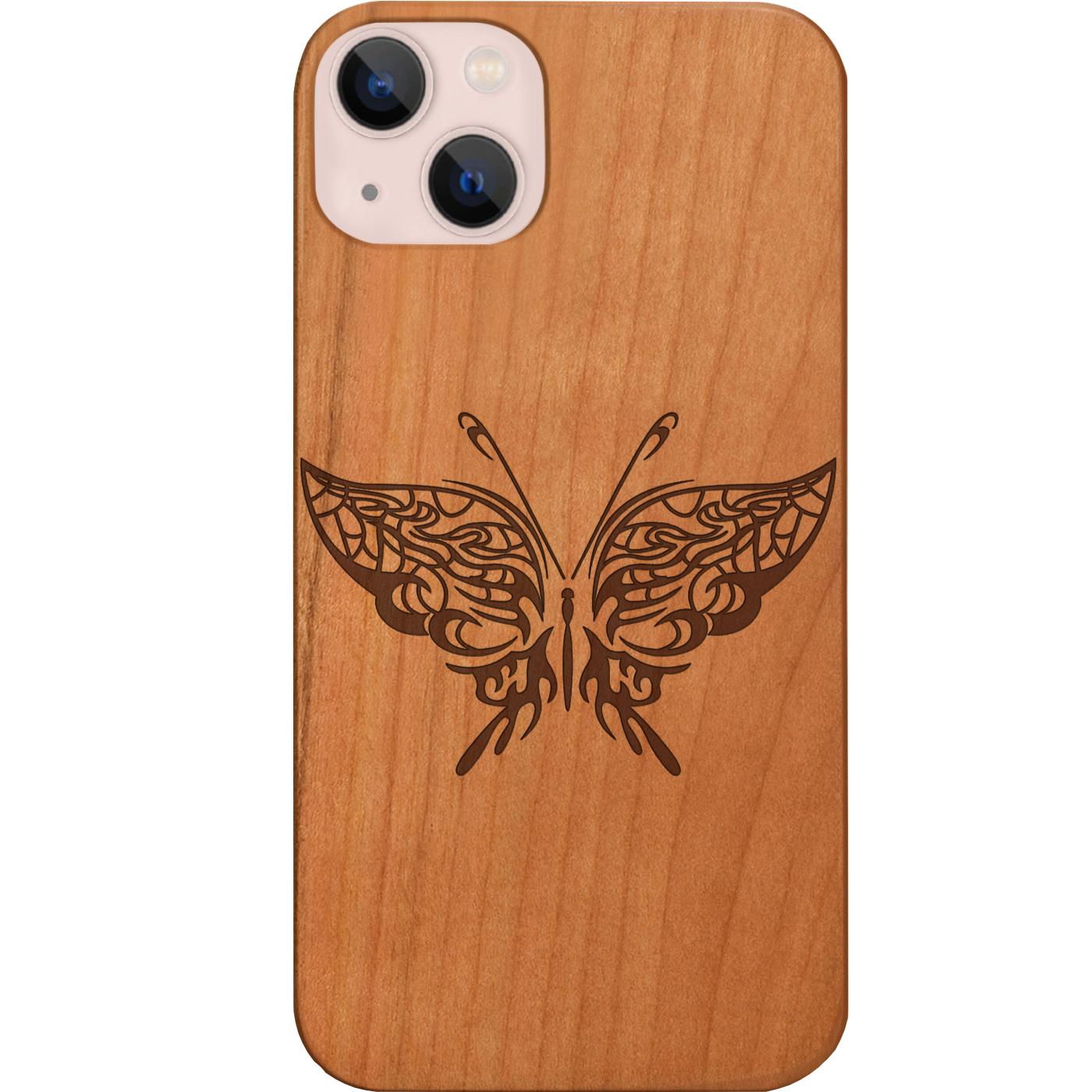 Butterfly 1 - Engraved Phone Case