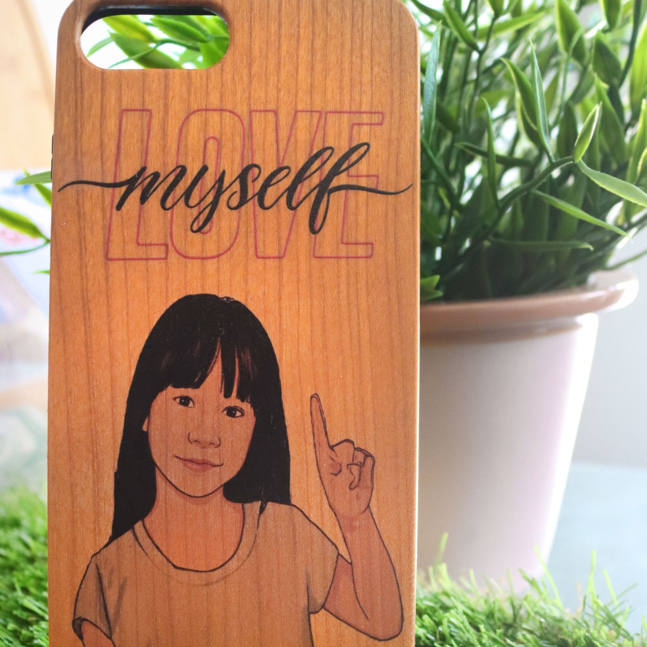 From Photo to Art: Cartoon Yourself Custom Wooden Phone Case