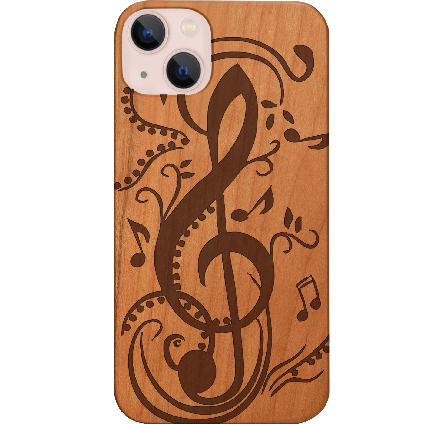 Clef 1 - Engraved Phone Case