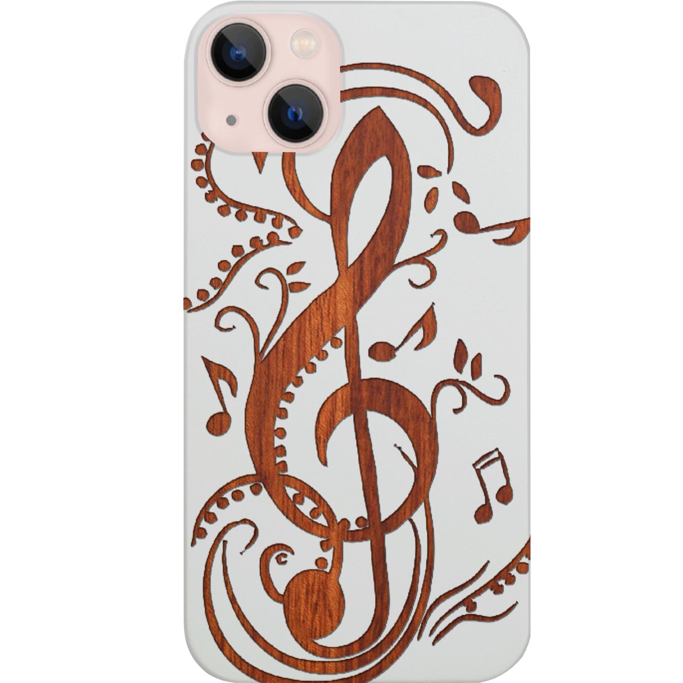 Clef 1 - Engraved Phone Case