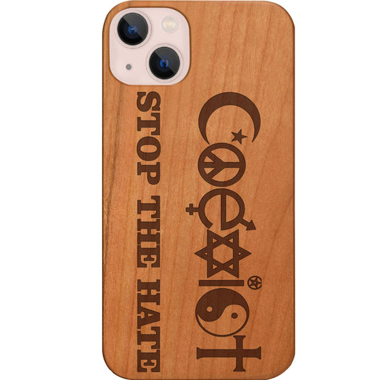 Coexist - Engraved Phone Case for iPhone 15/iPhone 15 Plus/iPhone 15 Pro/iPhone 15 Pro Max/iPhone 14/
    iPhone 14 Plus/iPhone 14 Pro/iPhone 14 Pro Max/iPhone 13/iPhone 13 Mini/
    iPhone 13 Pro/iPhone 13 Pro Max/iPhone 12 Mini/iPhone 12/
    iPhone 12 Pro Max/iPhone 11/iPhone 11 Pro/iPhone 11 Pro Max/iPhone X/Xs Universal/iPhone XR/iPhone Xs Max/
    Samsung S23/Samsung S23 Plus/Samsung S23 Ultra/Samsung S22/Samsung S22 Plus/Samsung S22 Ultra/Samsung S21