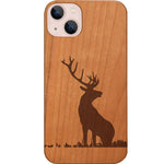Deer 1 - Engraved Phone Case