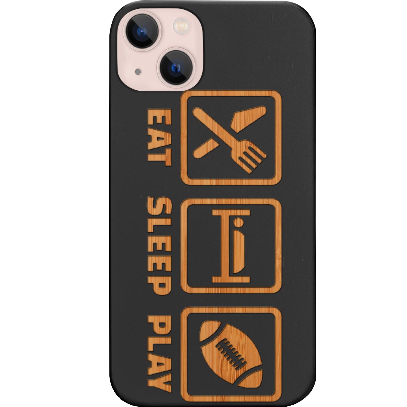 Eat Sleep Play - Engraved Phone Case for iPhone 15/iPhone 15 Plus/iPhone 15 Pro/iPhone 15 Pro Max/iPhone 14/
    iPhone 14 Plus/iPhone 14 Pro/iPhone 14 Pro Max/iPhone 13/iPhone 13 Mini/
    iPhone 13 Pro/iPhone 13 Pro Max/iPhone 12 Mini/iPhone 12/
    iPhone 12 Pro Max/iPhone 11/iPhone 11 Pro/iPhone 11 Pro Max/iPhone X/Xs Universal/iPhone XR/iPhone Xs Max/
    Samsung S23/Samsung S23 Plus/Samsung S23 Ultra/Samsung S22/Samsung S22 Plus/Samsung S22 Ultra/Samsung S21