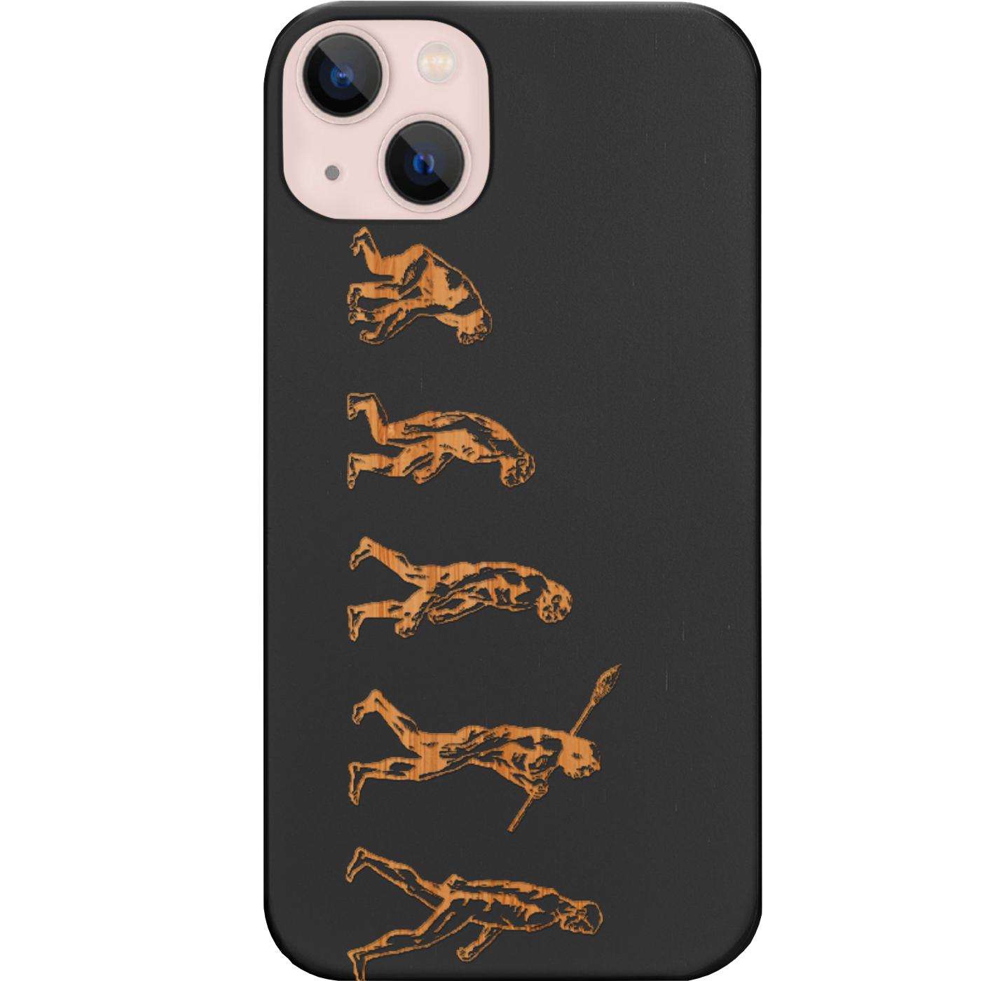 Evolution - Engraved Phone Case
