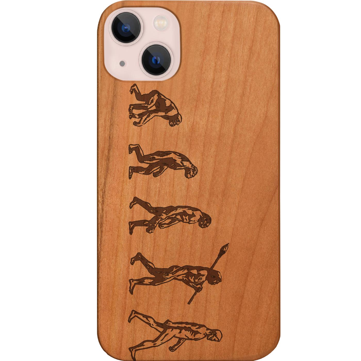 Evolution - Engraved Phone Case
