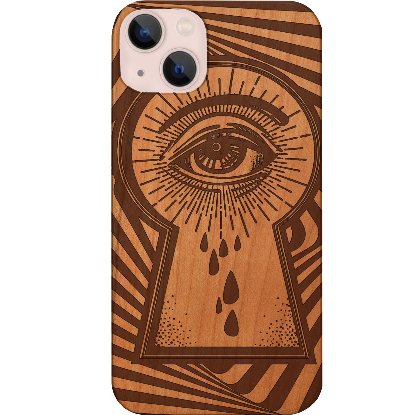 Eye at the Key Hole - Engraved Phone Case for iPhone 15/iPhone 15 Plus/iPhone 15 Pro/iPhone 15 Pro Max/iPhone 14/
    iPhone 14 Plus/iPhone 14 Pro/iPhone 14 Pro Max/iPhone 13/iPhone 13 Mini/
    iPhone 13 Pro/iPhone 13 Pro Max/iPhone 12 Mini/iPhone 12/
    iPhone 12 Pro Max/iPhone 11/iPhone 11 Pro/iPhone 11 Pro Max/iPhone X/Xs Universal/iPhone XR/iPhone Xs Max/
    Samsung S23/Samsung S23 Plus/Samsung S23 Ultra/Samsung S22/Samsung S22 Plus/Samsung S22 Ultra/Samsung S21