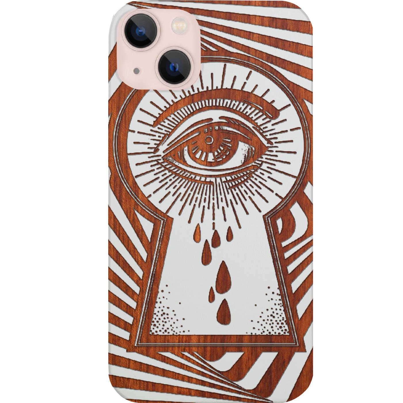 Eye at the Key Hole - Engraved Phone Case for iPhone 15/iPhone 15 Plus/iPhone 15 Pro/iPhone 15 Pro Max/iPhone 14/
    iPhone 14 Plus/iPhone 14 Pro/iPhone 14 Pro Max/iPhone 13/iPhone 13 Mini/
    iPhone 13 Pro/iPhone 13 Pro Max/iPhone 12 Mini/iPhone 12/
    iPhone 12 Pro Max/iPhone 11/iPhone 11 Pro/iPhone 11 Pro Max/iPhone X/Xs Universal/iPhone XR/iPhone Xs Max/
    Samsung S23/Samsung S23 Plus/Samsung S23 Ultra/Samsung S22/Samsung S22 Plus/Samsung S22 Ultra/Samsung S21
