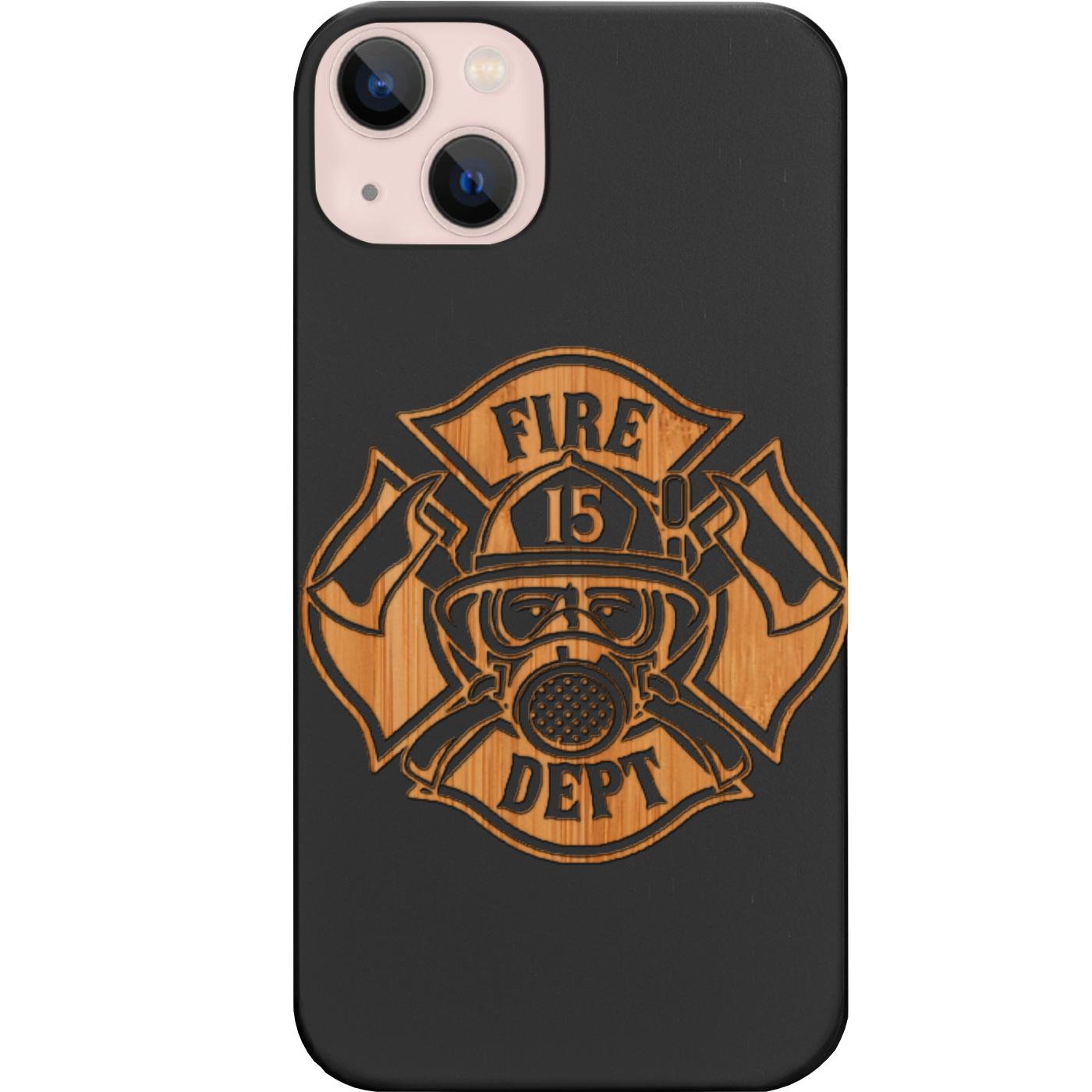 Fire Department - Engraved  Phone Case