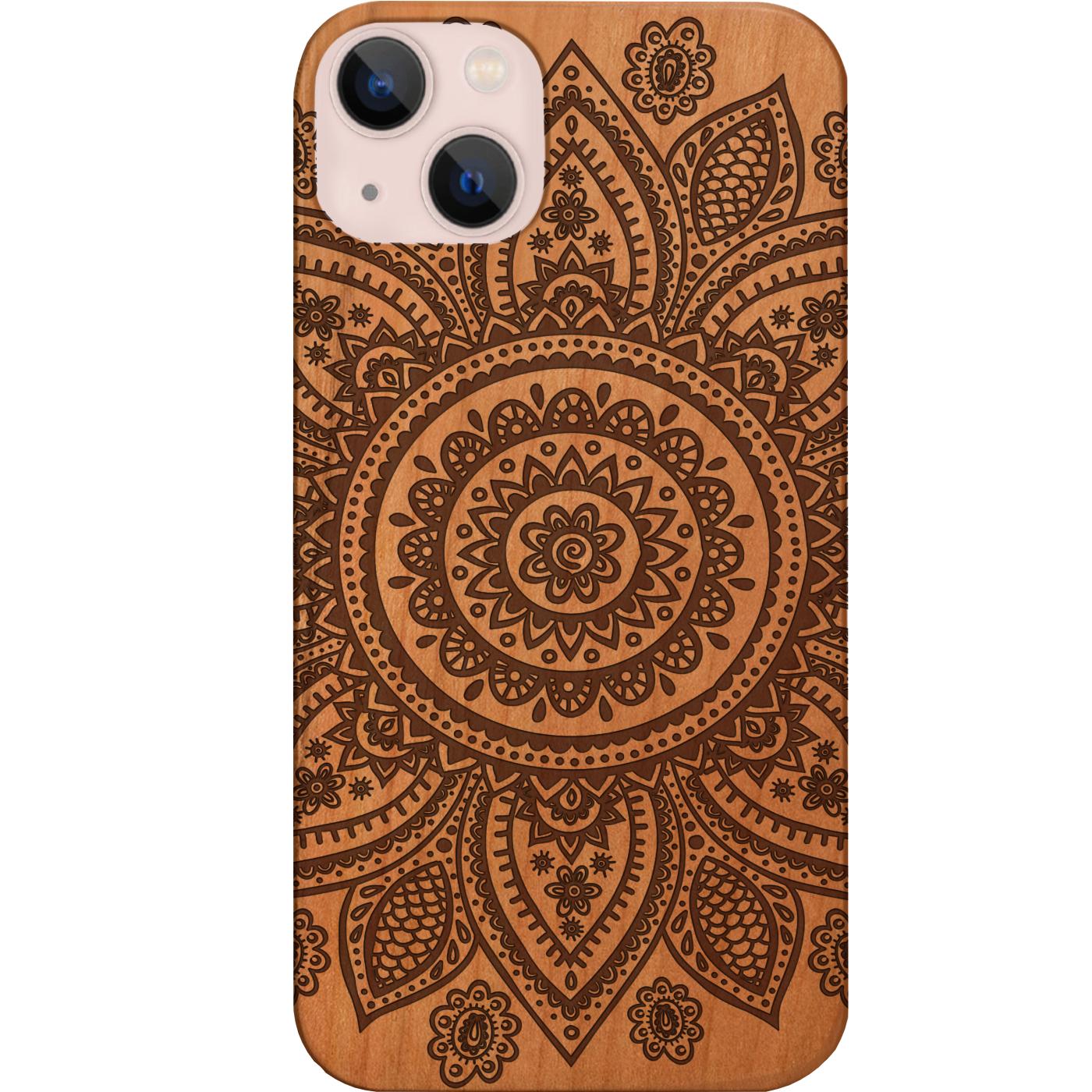 Floral Mandala 2 - Engraved Phone Case