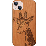 Giraffe Head - Engraved Phone Case