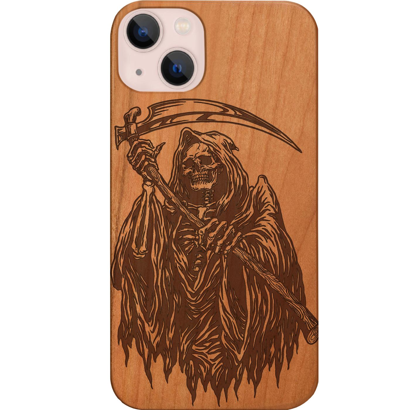 Grim Reaper - Engraved Phone Case