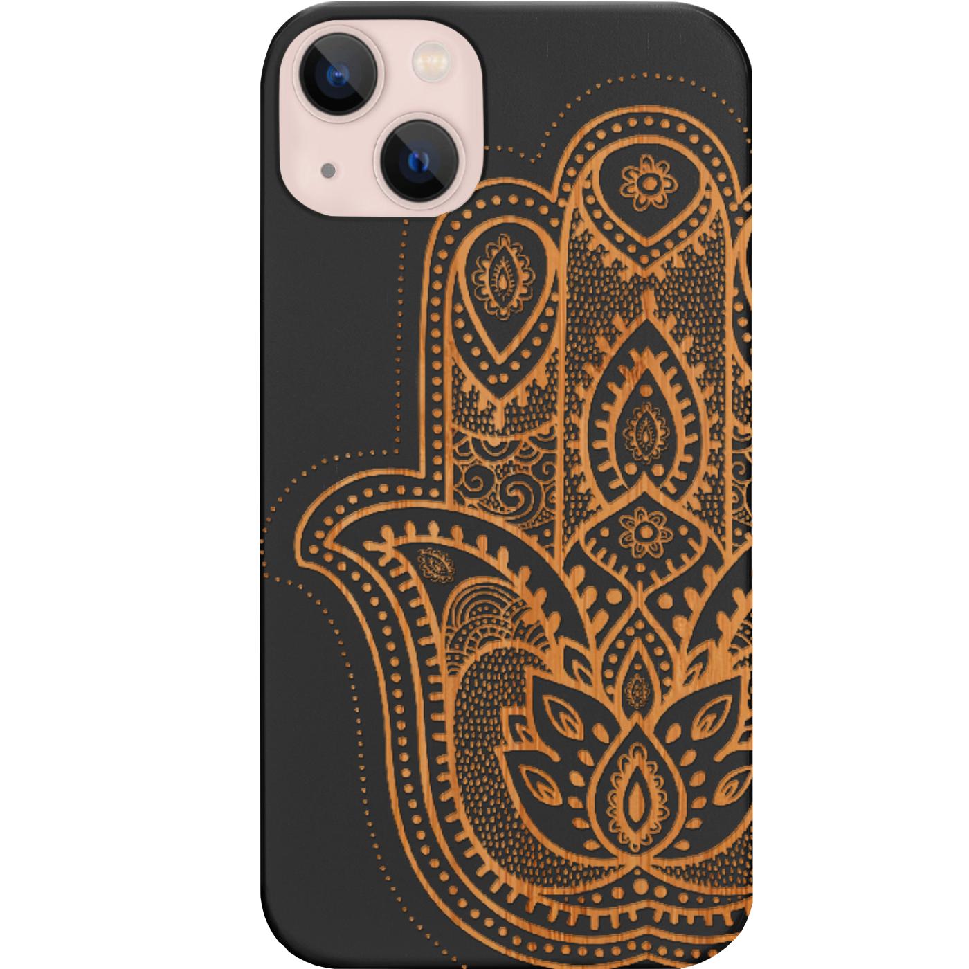 Hamsa 2 Engraved Phone Case