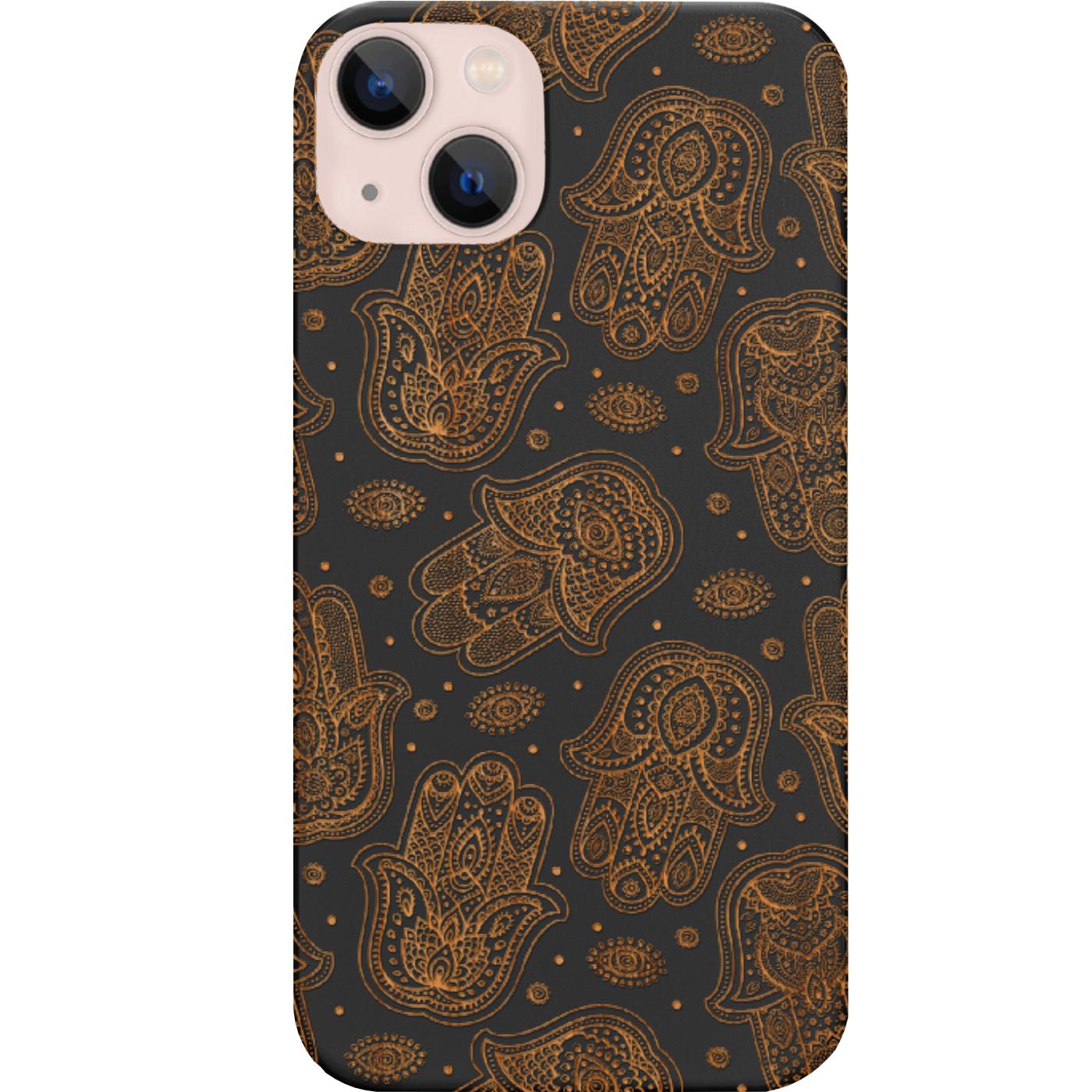 Hamsa Pattern - Engraved Phone Case for iPhone 15/iPhone 15 Plus/iPhone 15 Pro/iPhone 15 Pro Max/iPhone 14/
    iPhone 14 Plus/iPhone 14 Pro/iPhone 14 Pro Max/iPhone 13/iPhone 13 Mini/
    iPhone 13 Pro/iPhone 13 Pro Max/iPhone 12 Mini/iPhone 12/
    iPhone 12 Pro Max/iPhone 11/iPhone 11 Pro/iPhone 11 Pro Max/iPhone X/Xs Universal/iPhone XR/iPhone Xs Max/
    Samsung S23/Samsung S23 Plus/Samsung S23 Ultra/Samsung S22/Samsung S22 Plus/Samsung S22 Ultra/Samsung S21