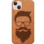 Hipster - Engraved Phone Case
