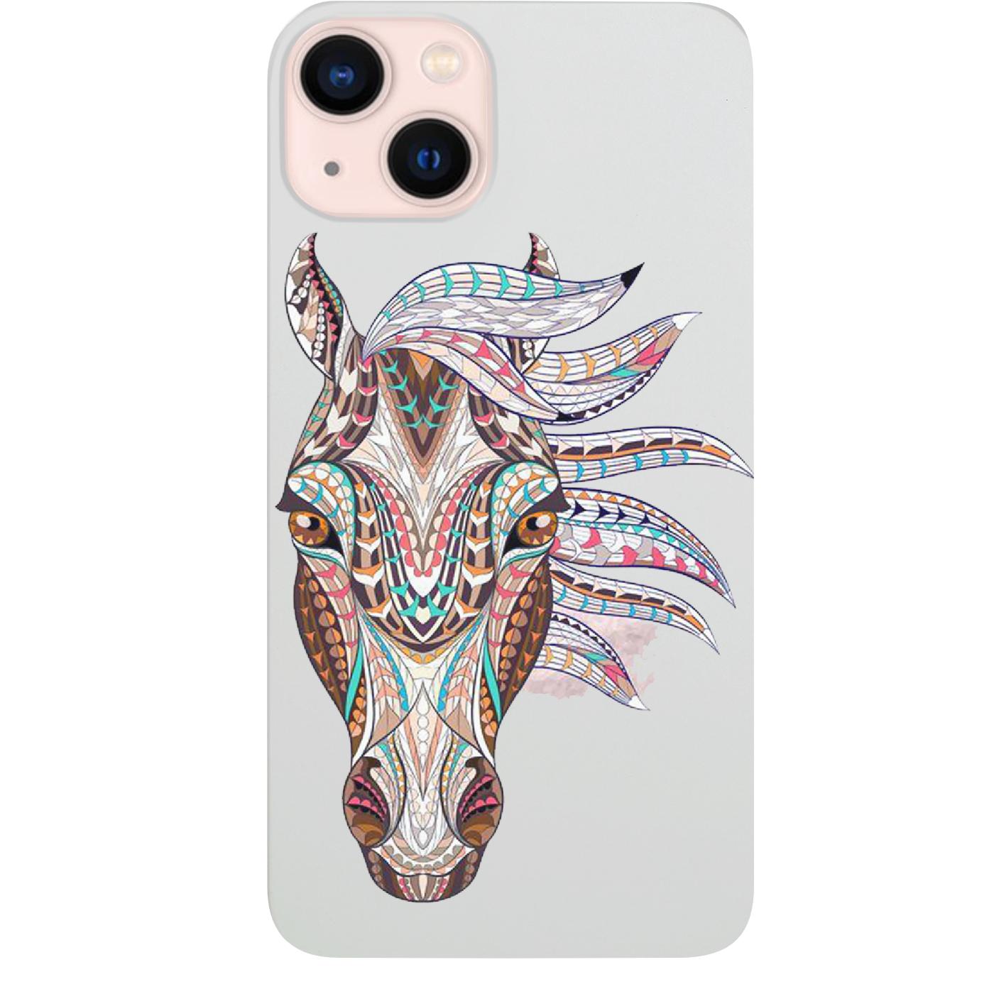 Horse Mandala - UV Color Printed Phone Case