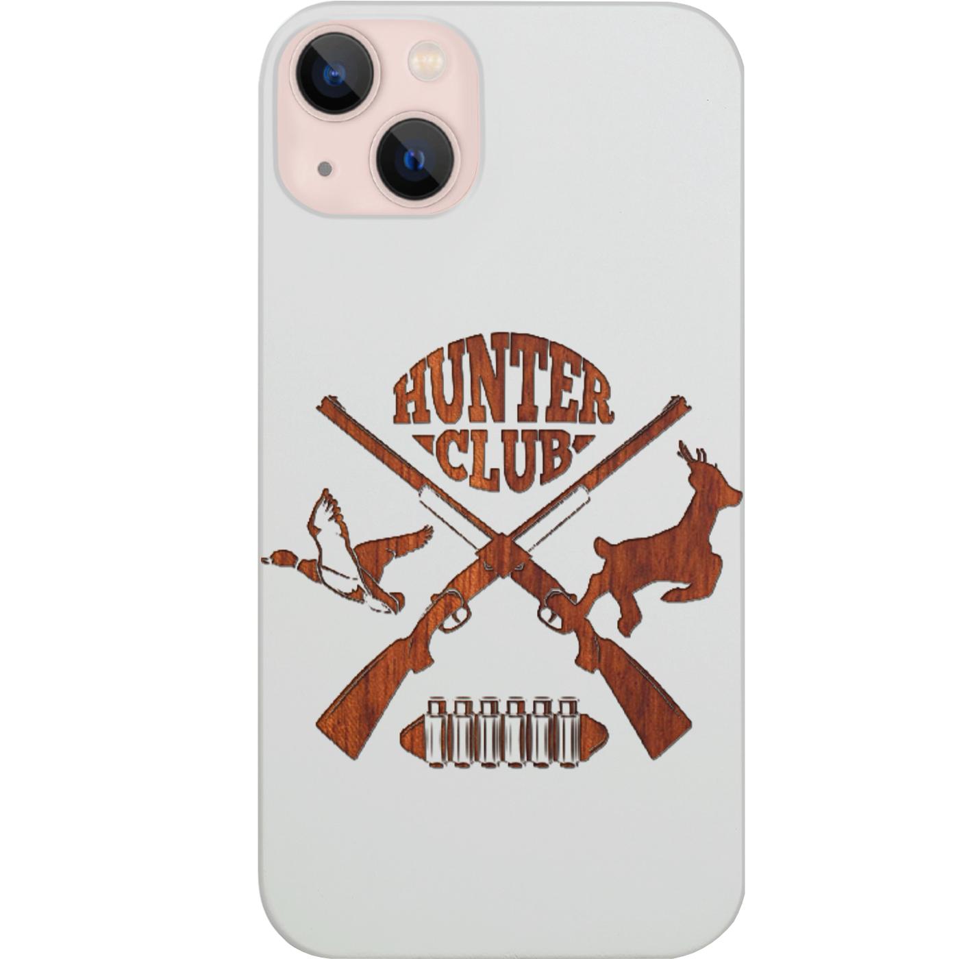 Hunter Club - Engraved Phone Case for iPhone 15/iPhone 15 Plus/iPhone 15 Pro/iPhone 15 Pro Max/iPhone 14/
    iPhone 14 Plus/iPhone 14 Pro/iPhone 14 Pro Max/iPhone 13/iPhone 13 Mini/
    iPhone 13 Pro/iPhone 13 Pro Max/iPhone 12 Mini/iPhone 12/
    iPhone 12 Pro Max/iPhone 11/iPhone 11 Pro/iPhone 11 Pro Max/iPhone X/Xs Universal/iPhone XR/iPhone Xs Max/
    Samsung S23/Samsung S23 Plus/Samsung S23 Ultra/Samsung S22/Samsung S22 Plus/Samsung S22 Ultra/Samsung S21