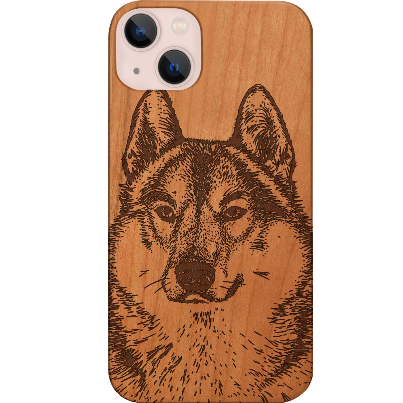 Husky - Engraved Phone Case