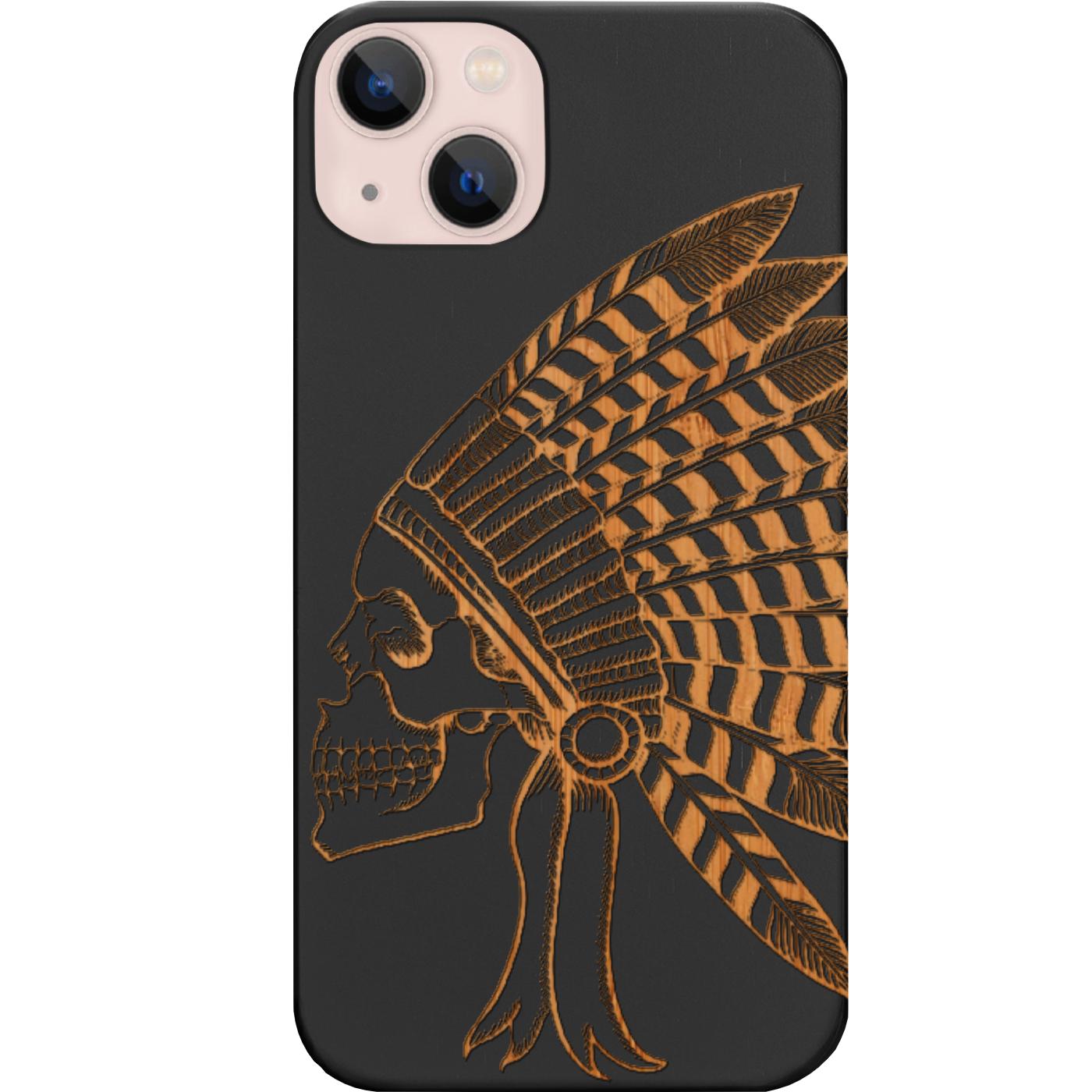 Indian Skull 1 - Engraved Phone Case for iPhone 15/iPhone 15 Plus/iPhone 15 Pro/iPhone 15 Pro Max/iPhone 14/
    iPhone 14 Plus/iPhone 14 Pro/iPhone 14 Pro Max/iPhone 13/iPhone 13 Mini/
    iPhone 13 Pro/iPhone 13 Pro Max/iPhone 12 Mini/iPhone 12/
    iPhone 12 Pro Max/iPhone 11/iPhone 11 Pro/iPhone 11 Pro Max/iPhone X/Xs Universal/iPhone XR/iPhone Xs Max/
    Samsung S23/Samsung S23 Plus/Samsung S23 Ultra/Samsung S22/Samsung S22 Plus/Samsung S22 Ultra/Samsung S21