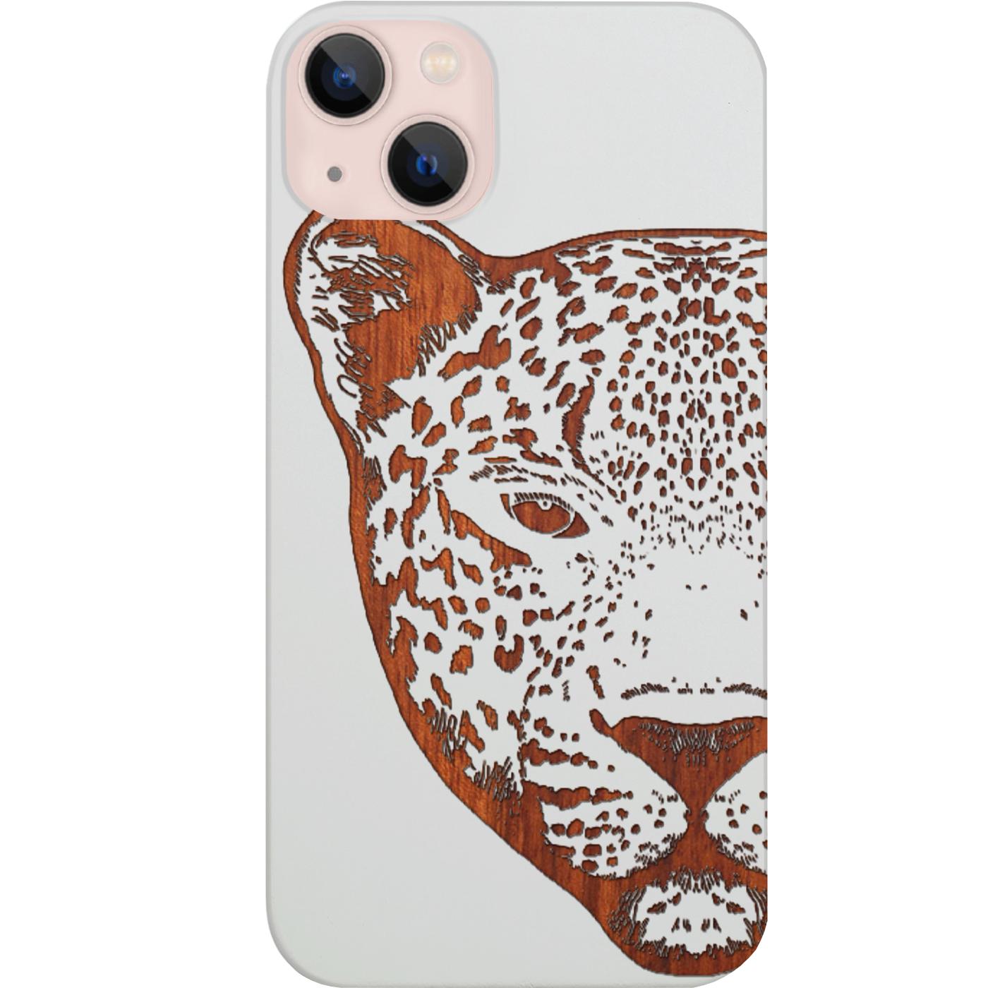 Leopard - Engraved Phone Case