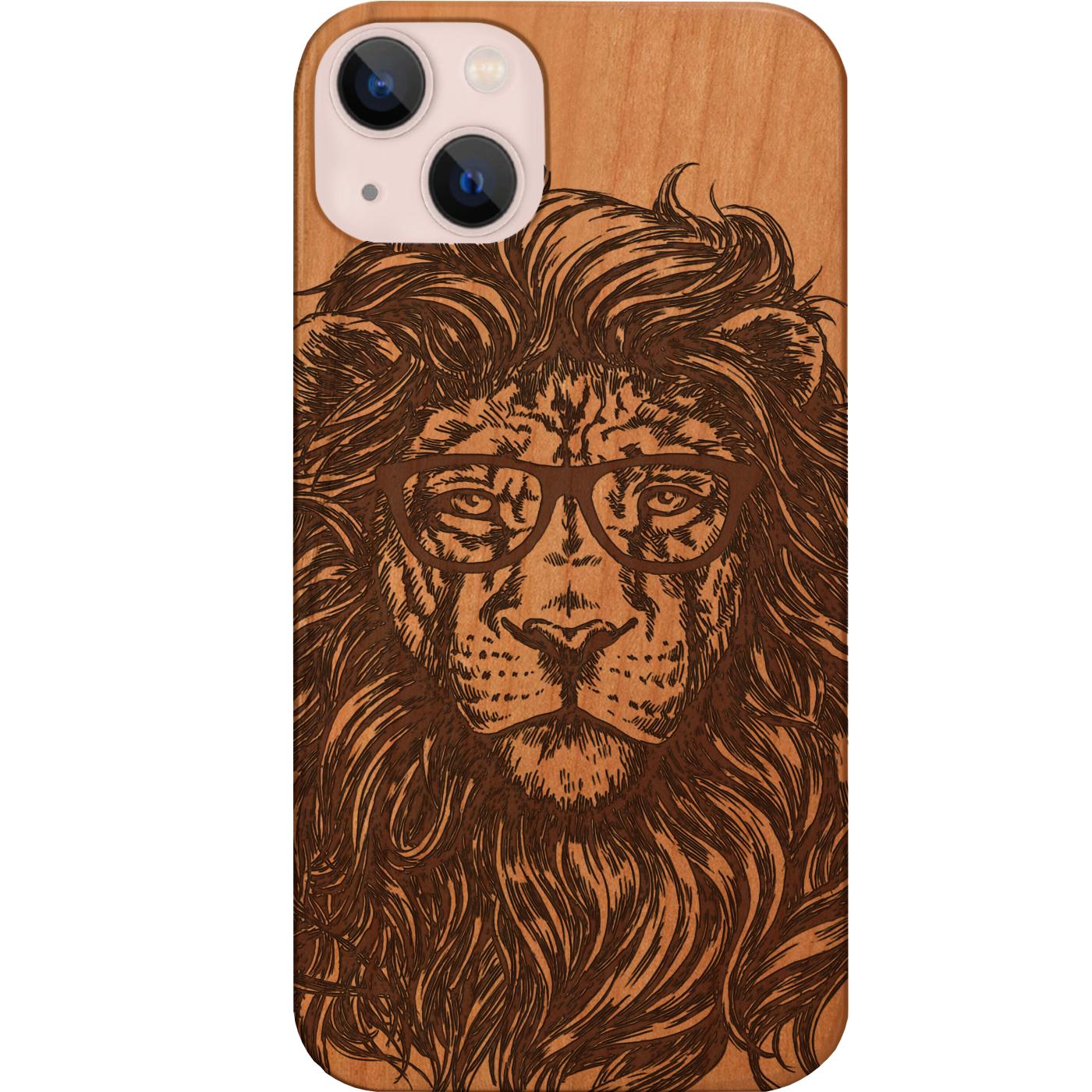 Lion with Glasses - Engraved Phone Case for iPhone 15/iPhone 15 Plus/iPhone 15 Pro/iPhone 15 Pro Max/iPhone 14/
    iPhone 14 Plus/iPhone 14 Pro/iPhone 14 Pro Max/iPhone 13/iPhone 13 Mini/
    iPhone 13 Pro/iPhone 13 Pro Max/iPhone 12 Mini/iPhone 12/
    iPhone 12 Pro Max/iPhone 11/iPhone 11 Pro/iPhone 11 Pro Max/iPhone X/Xs Universal/iPhone XR/iPhone Xs Max/
    Samsung S23/Samsung S23 Plus/Samsung S23 Ultra/Samsung S22/Samsung S22 Plus/Samsung S22 Ultra/Samsung S21