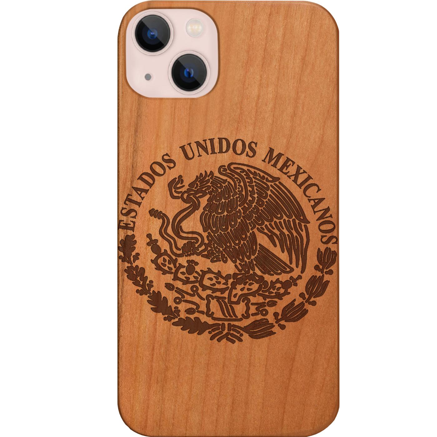 Mexico Arms - Engraved Phone Case