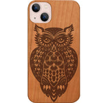 Owl 3 - Engraved Phone Case