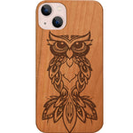 Owl Mandala - Engraved Phone Case