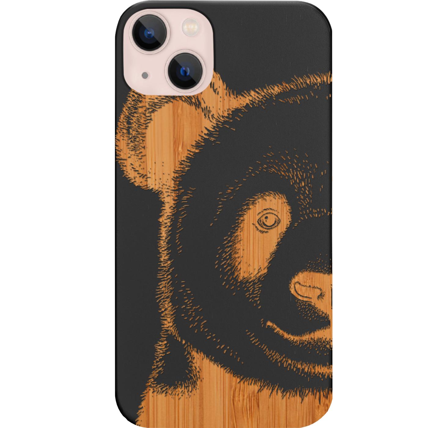 Panda - Engraved Phone Case