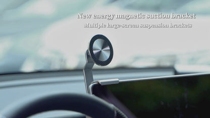 Magnetic Suction Bracket for Cars - Silicone Anti Shake Protector, 360° Rotation, Enhanced Stability