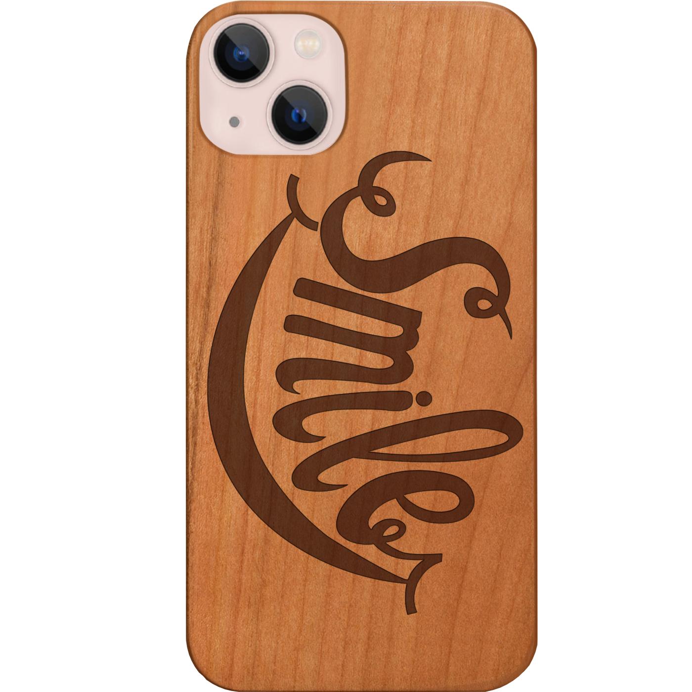 Smile - Engraved Phone Case for iPhone 15/iPhone 15 Plus/iPhone 15 Pro/iPhone 15 Pro Max/iPhone 14/
    iPhone 14 Plus/iPhone 14 Pro/iPhone 14 Pro Max/iPhone 13/iPhone 13 Mini/
    iPhone 13 Pro/iPhone 13 Pro Max/iPhone 12 Mini/iPhone 12/
    iPhone 12 Pro Max/iPhone 11/iPhone 11 Pro/iPhone 11 Pro Max/iPhone X/Xs Universal/iPhone XR/iPhone Xs Max/
    Samsung S23/Samsung S23 Plus/Samsung S23 Ultra/Samsung S22/Samsung S22 Plus/Samsung S22 Ultra/Samsung S21