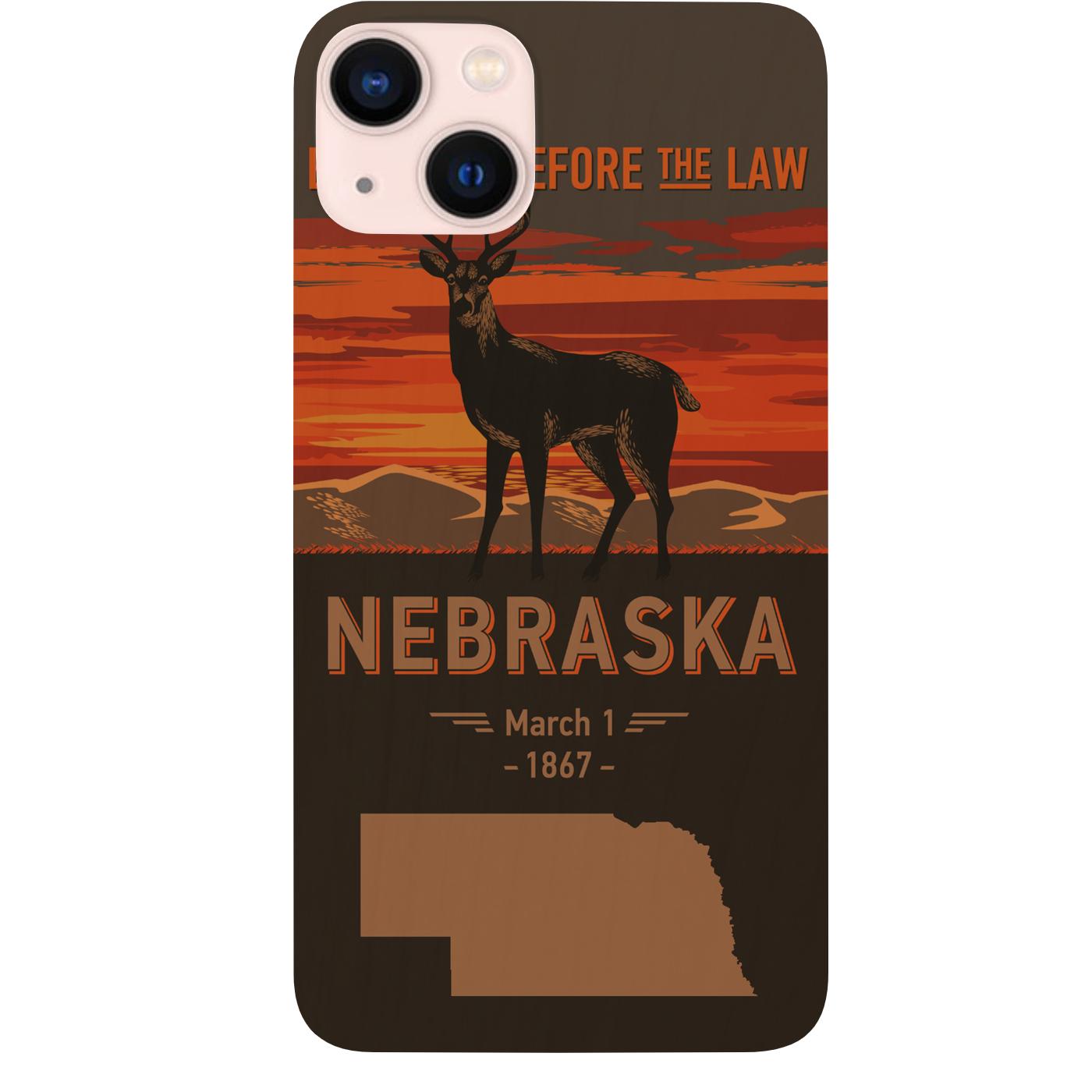 State Nebraska - UV Color Printed Phone Case