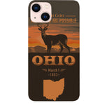 State Ohio - UV Color Printed Phone Case