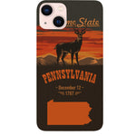 State Pennsylvania - UV Color Printed Phone Case