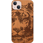 Tiger Face 1 - Engraved Phone Case